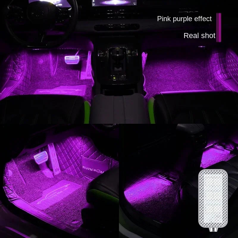 IN1 Atmosphere Foot USB Lighter Environment Interior Ambient