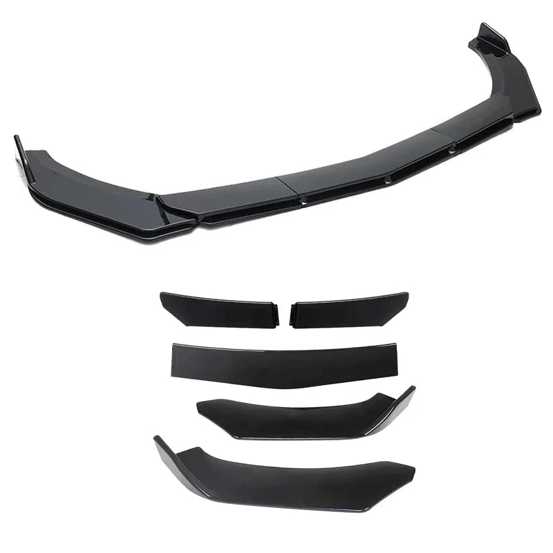 For Peugeot 308 T7 T9 P5 2007-2026 5PCS ABS Front Bumper Lip