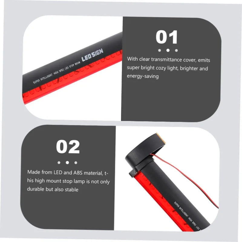 24 48 60LED Strip Trailer Brake Warning Lamps Rear