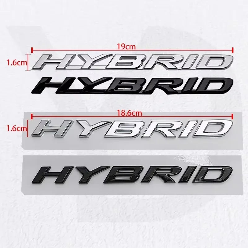 For Lexus Hybrid Emblem RX350 IS300 ABS Stickers Trunk Badge