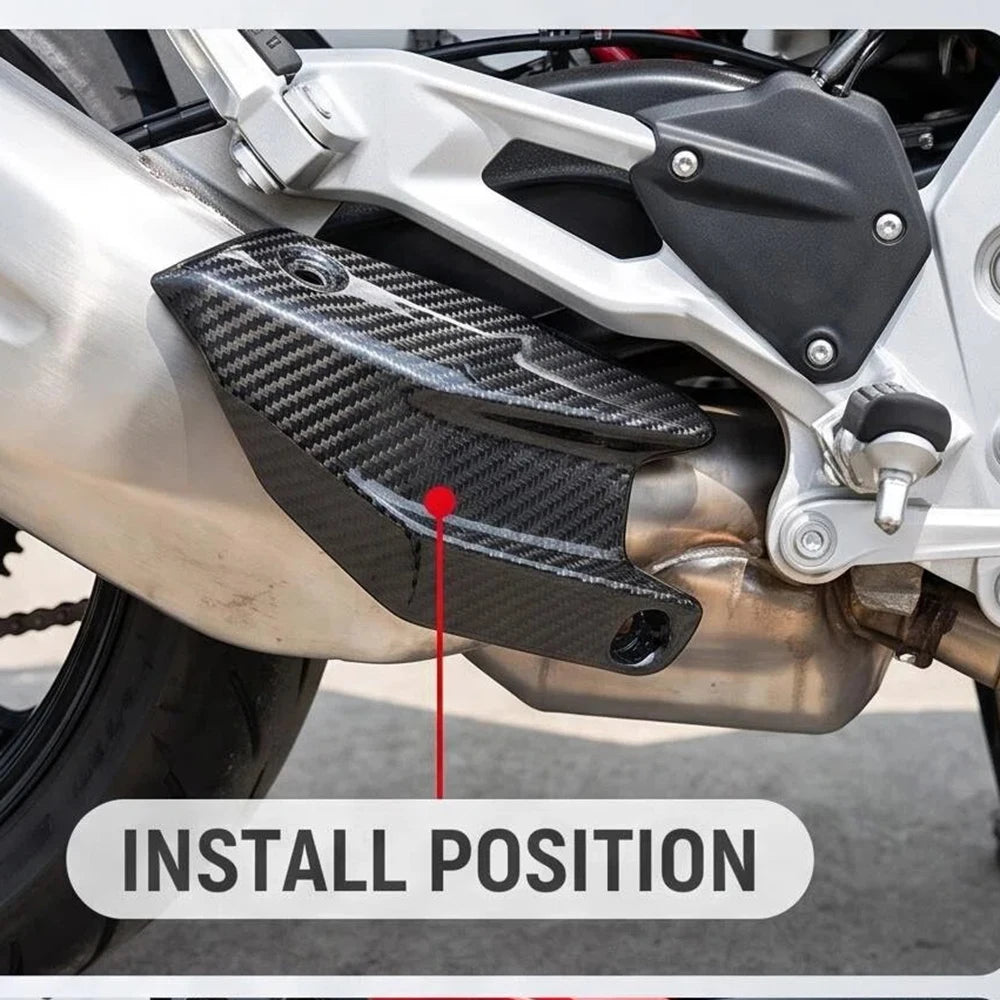 For BMW F900R F900XR 2020-2026 Motorcycle Exhaust Heat Shield