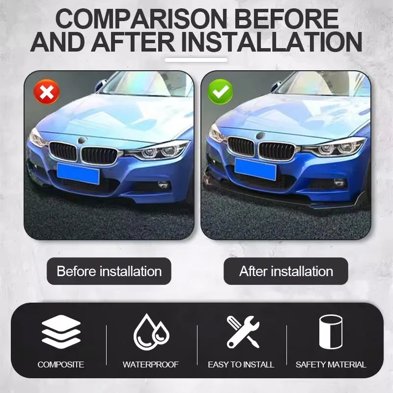 For BMW 2 Series F44 2019-2026 Sport Front Bumper Splitter