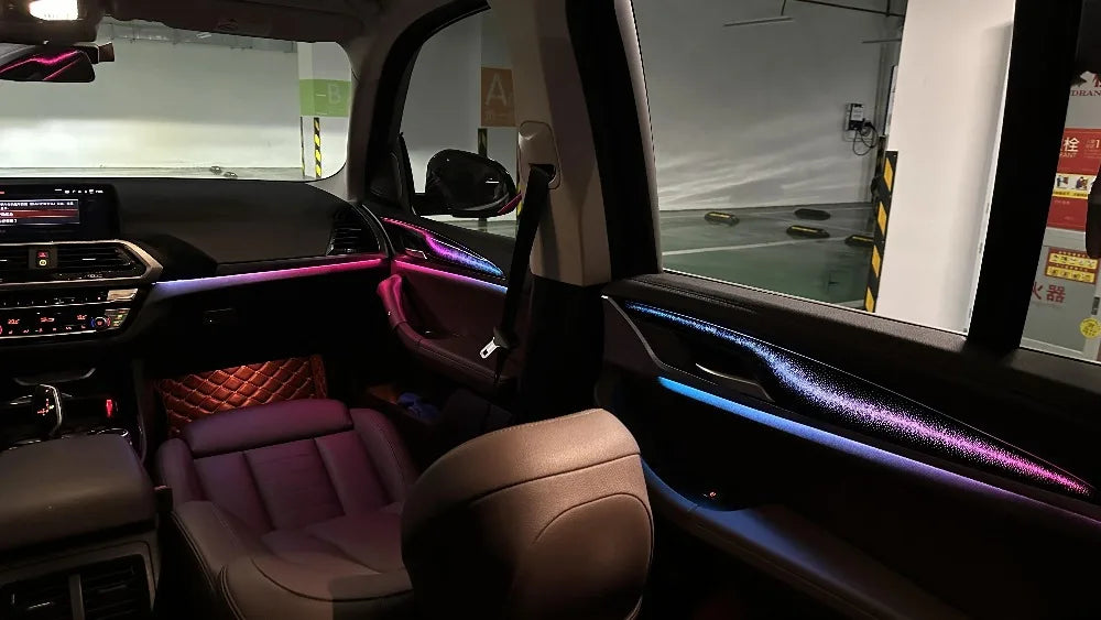 For BMW 2018-2024 X3 X4 G08 Interior Atmosphere Lighting Color
