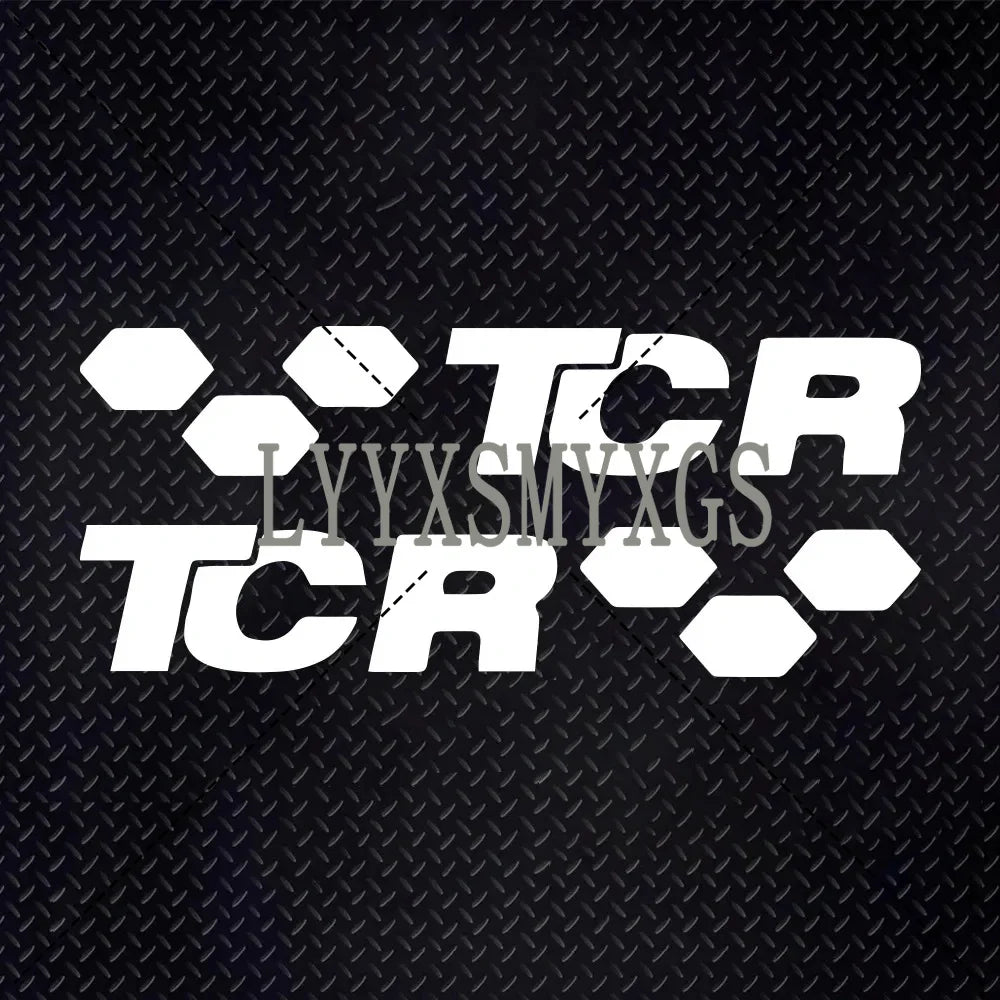 Personality self-adhesive Tcr Sticker Rear Window Bumper