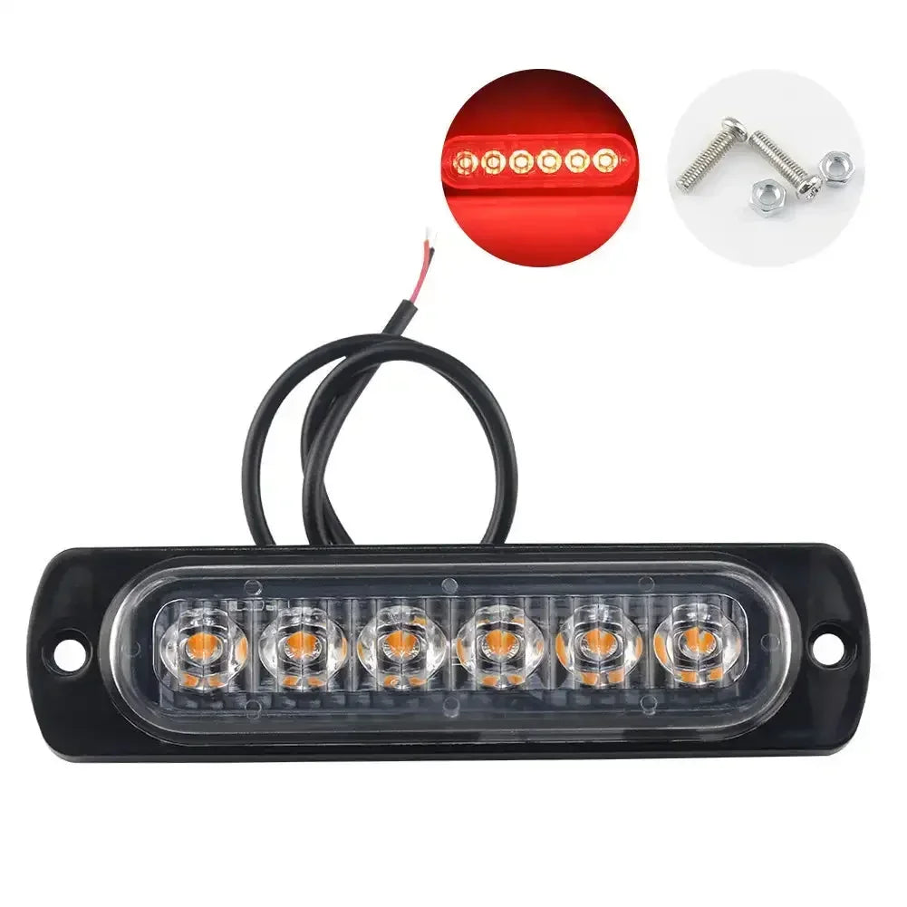 Grille Emergency 6LED Warn Truck 12V 24V