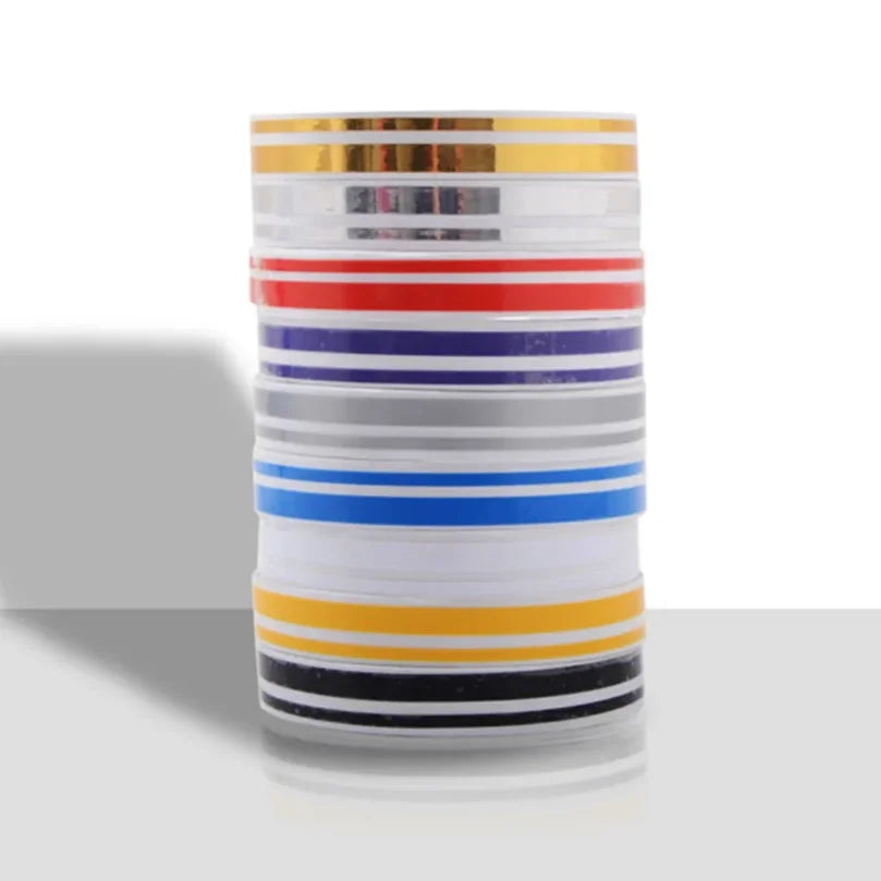 9.8m Roll Striping Pin Stripe Steamline Double Line Tape
