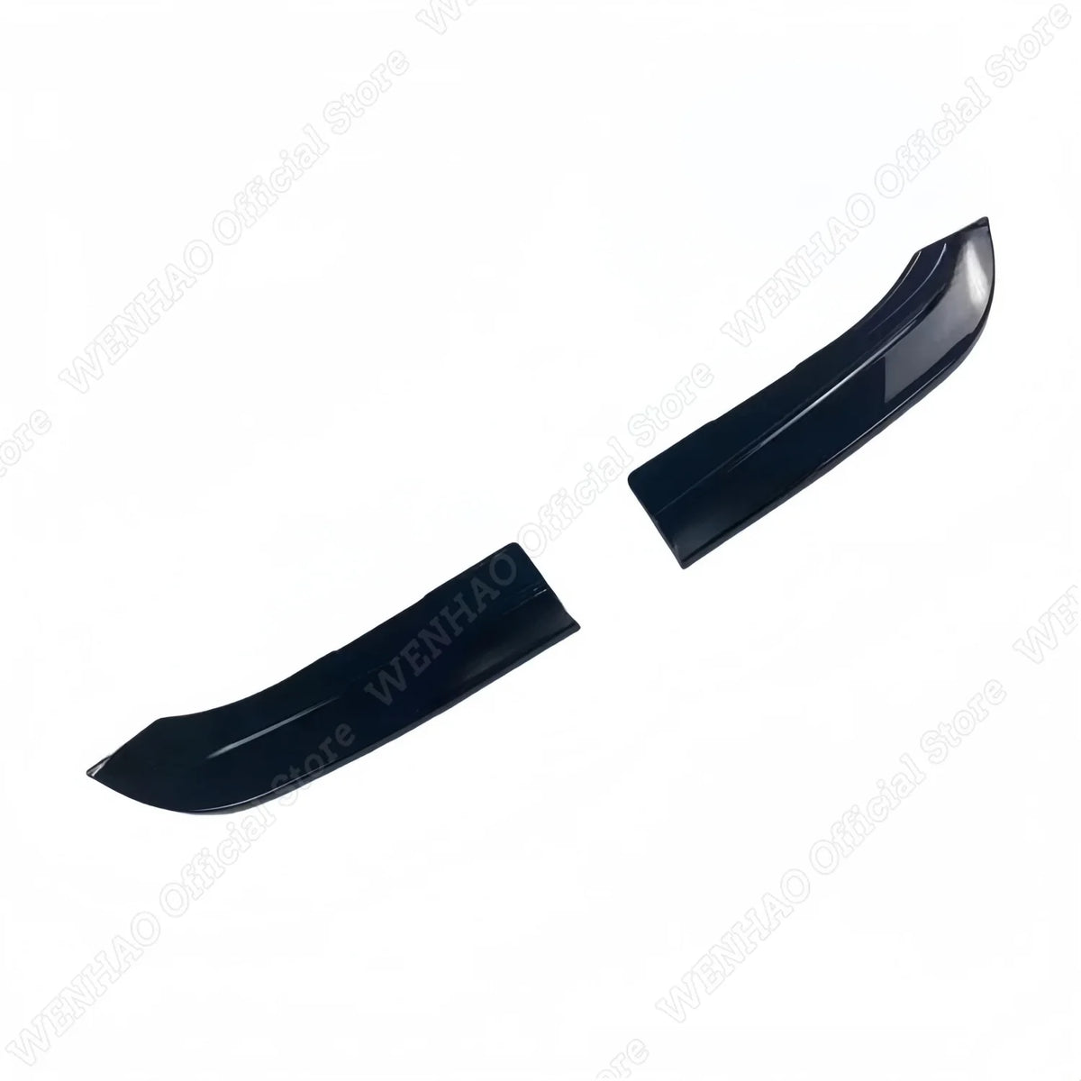 For BMW E60 E61 M-Pack 2003-2010 Maxton Gloss Black Rear Bumper