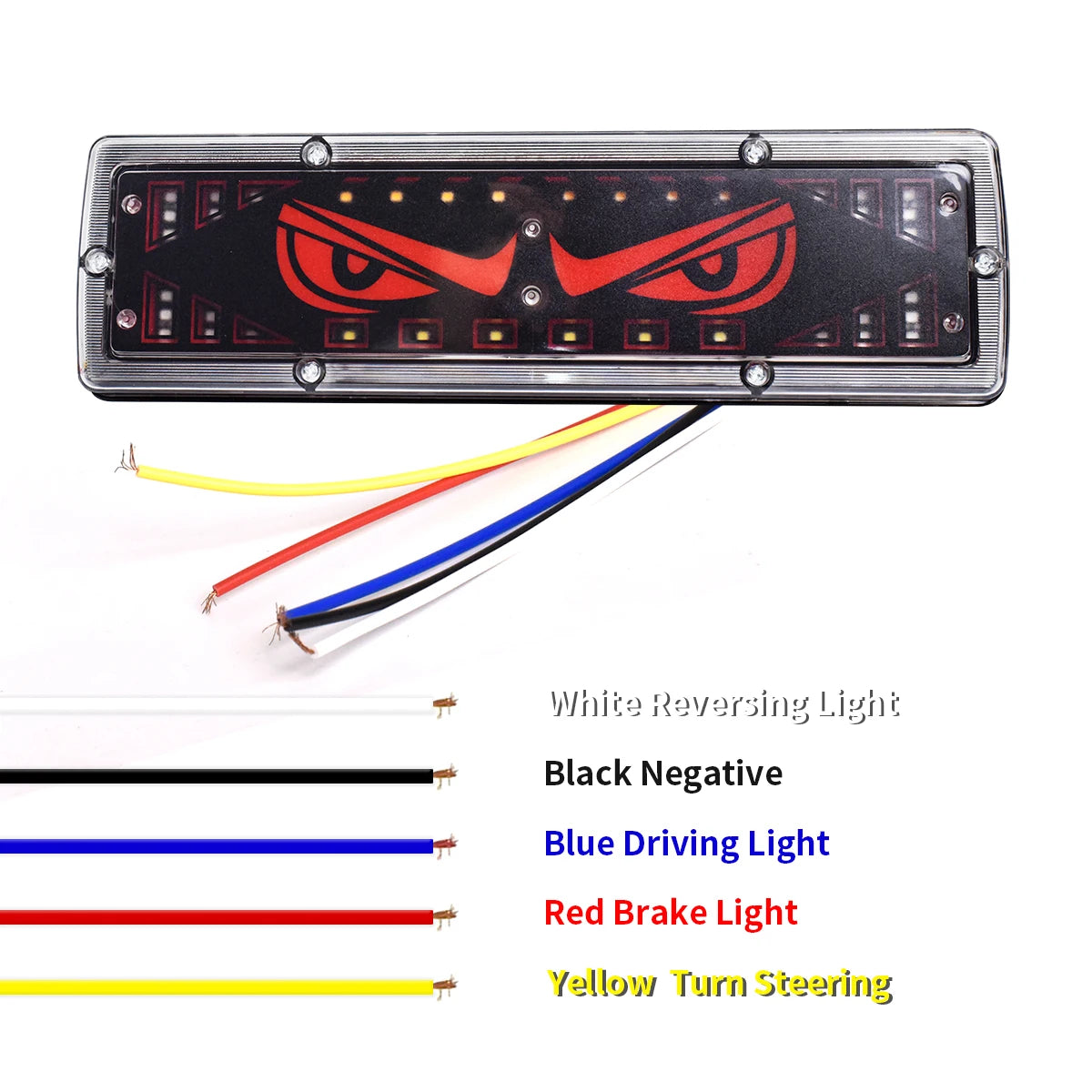 Multifunctional Tail Rear Turn Signal Stop Brake Parking Reverse