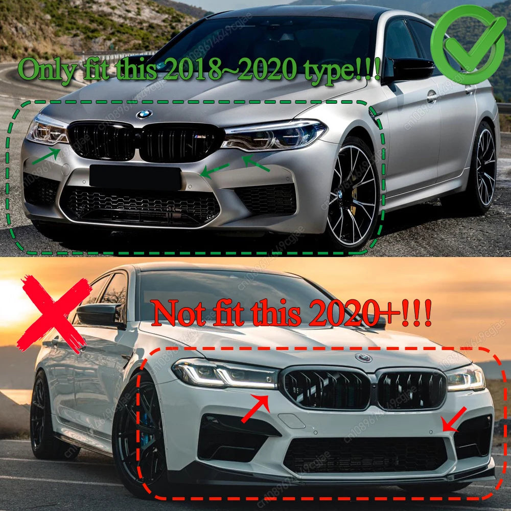 For BMW 5 Series F90 M5 2018-2020 pre-facelift Front Bumper