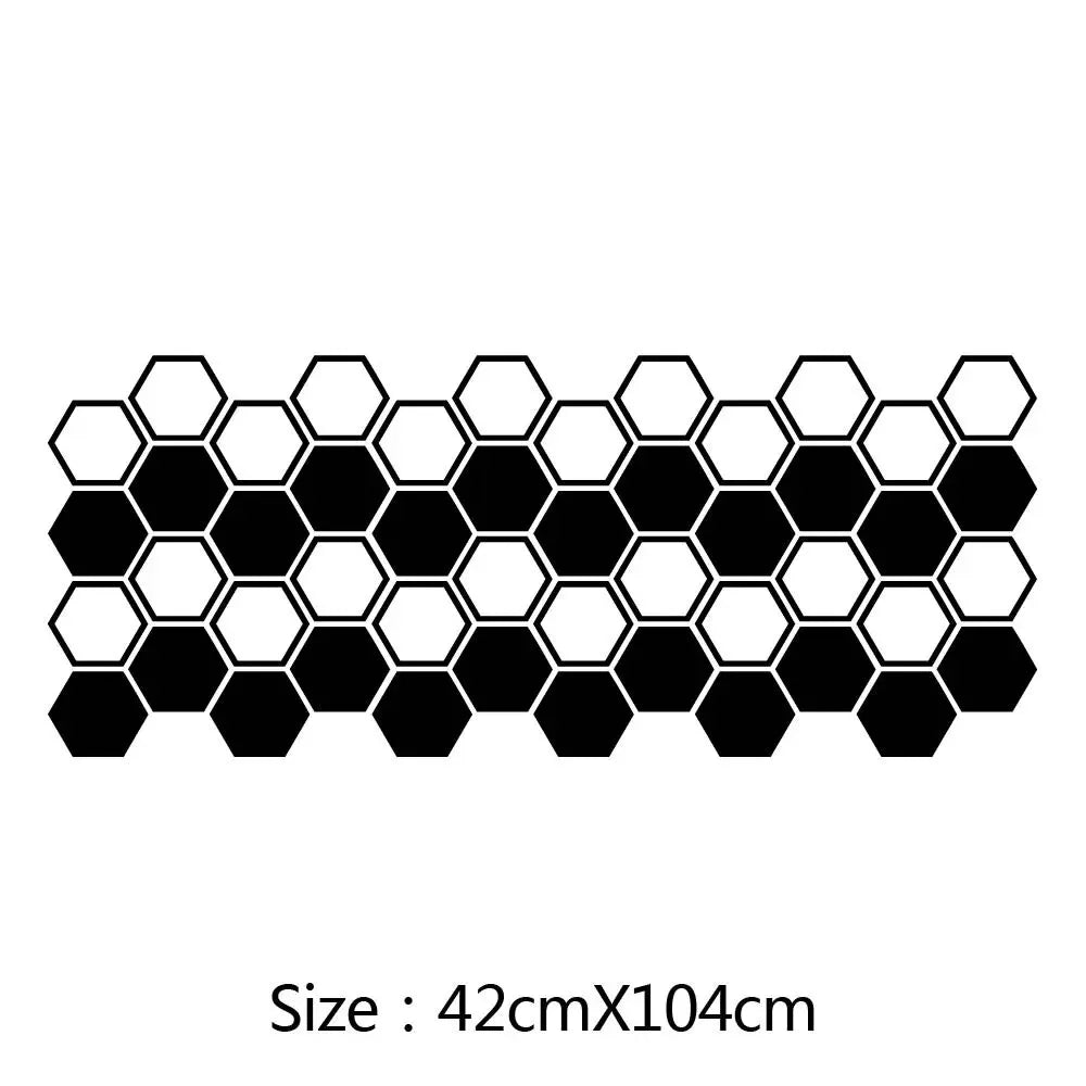 Graphics Sticker Creative Honeycomb Cars Side Decor Tuning