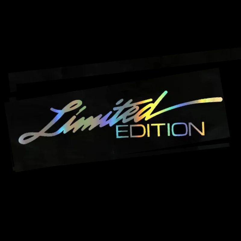Creative Stickers Limited Edition English Sticker Fashion Body