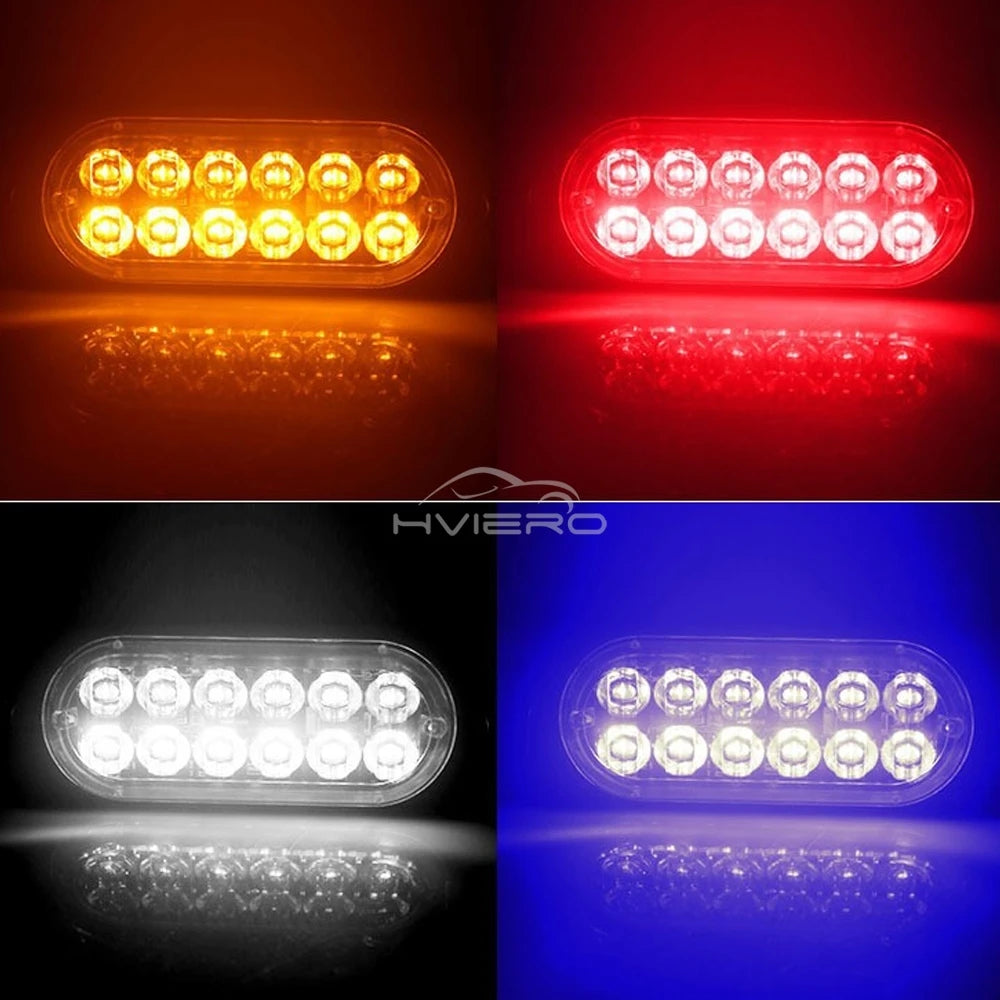 Strobe 36W Brake Parking Day Emergency Beacon Truck Alarm
