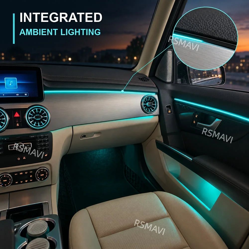 For Mercedes-Benz Glk X204 2008-2014 Interior Ambient Lighting