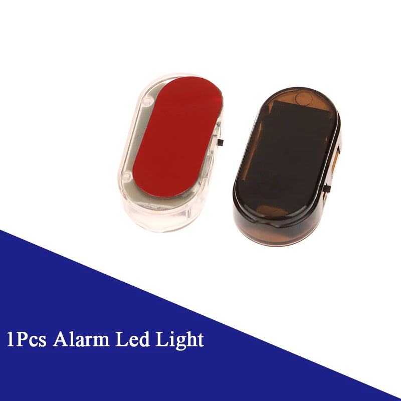 Piece Flashing Fake Security Solar Powered Simulated Dummy Alarm