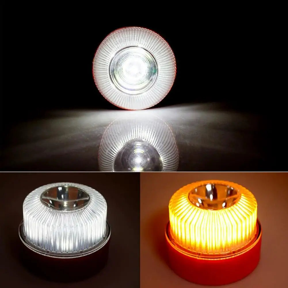 V16 Warning Strobe White Emergency Beacon Yellow Traffic Strong