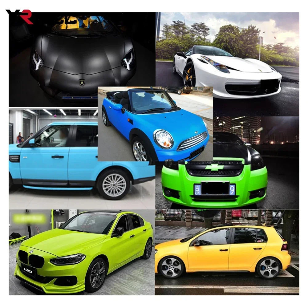 Color Change Film Matte Sticker Self Adhesive Decals Air