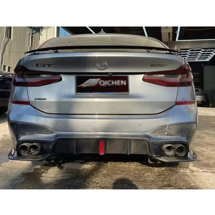 For BMW 6 Series Gt G32 630 640 6GT Carbon Fiber Back Lip Rear