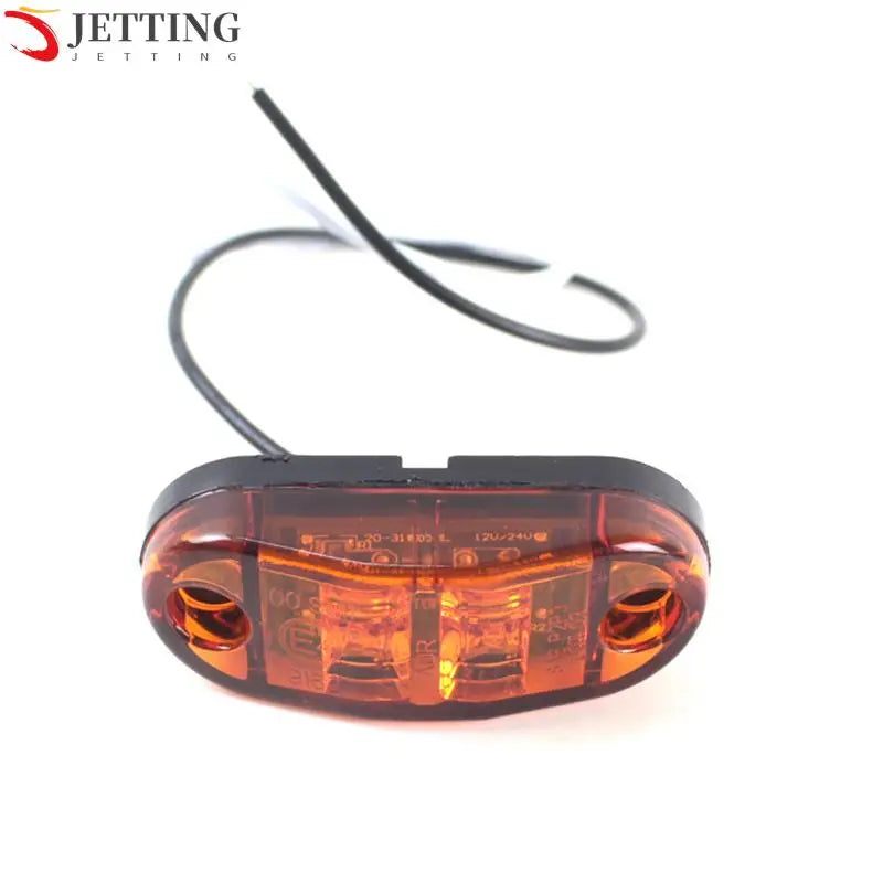 1PC 12V 24V Side Marker Warning Tail External Trailer