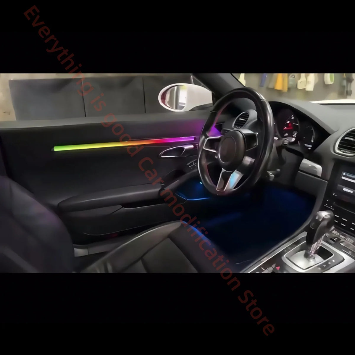 For Porsche 718 2016-2023 LED Atmosphere Fit Interior Lighting