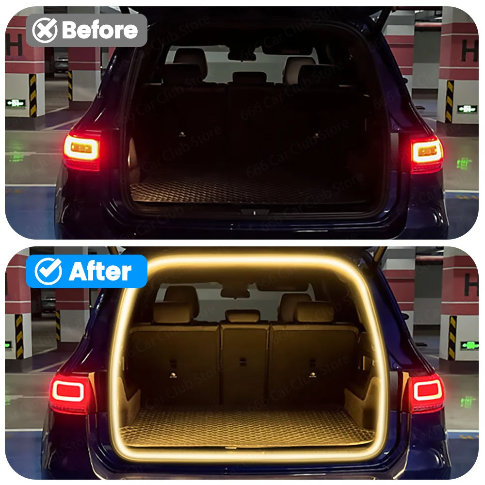 For Mercedes-Benz Trunk Flowing Light Whie 4.05 Meters