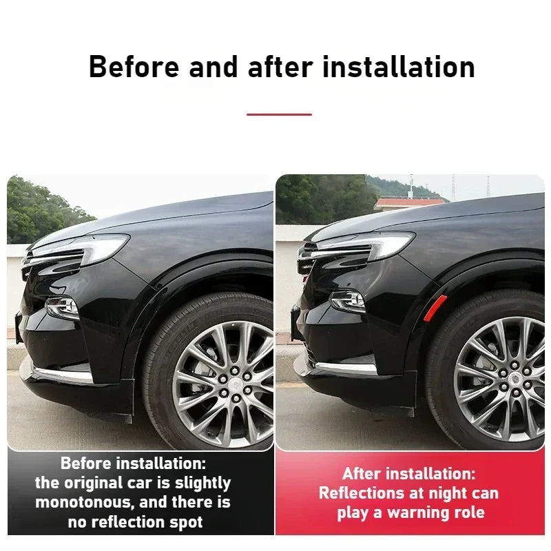 Wheel Brow Reflective Sticker Front Bar Body Warning SUV