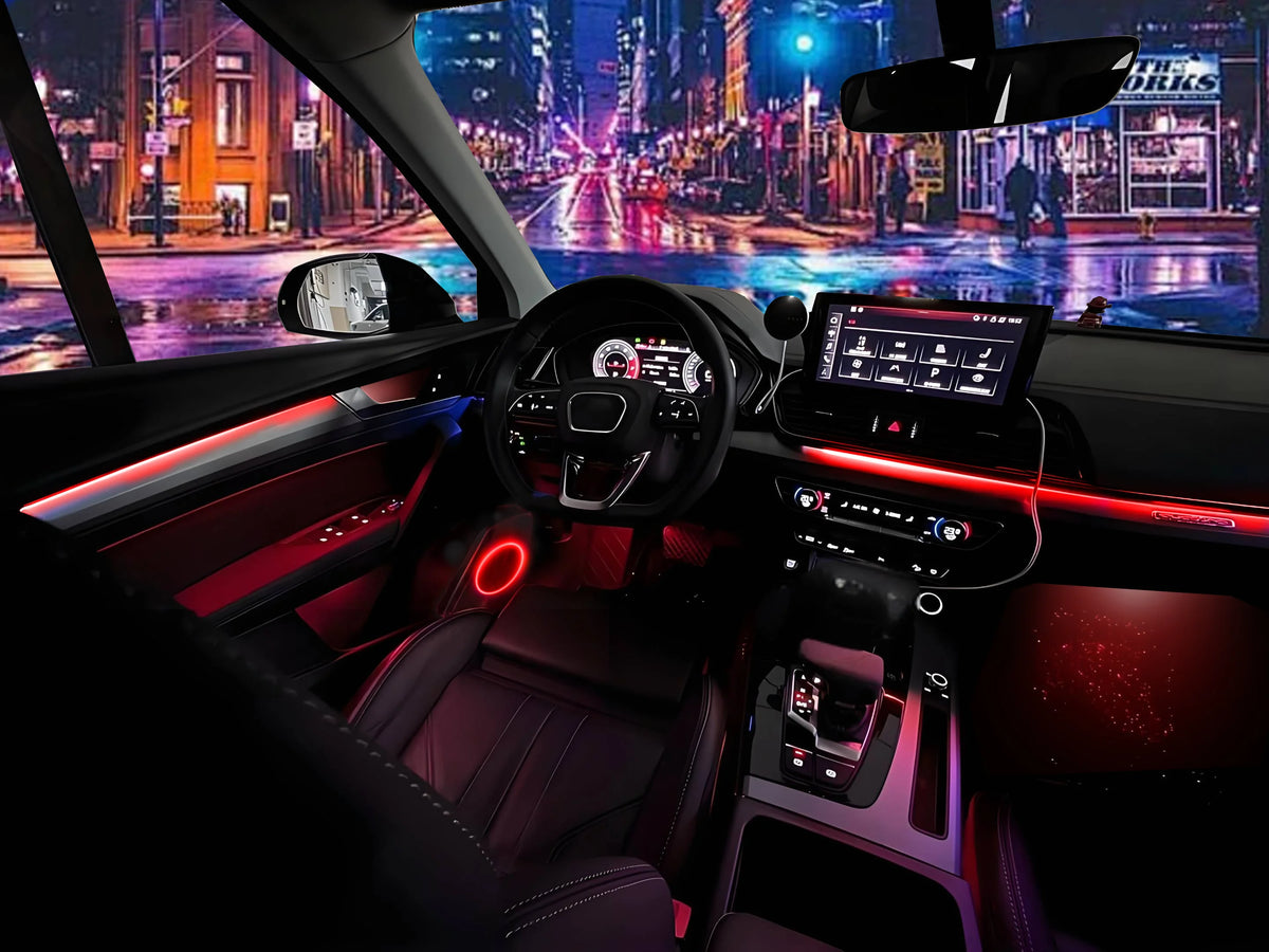 For BMW X1 F48 2016-2022 Interior Ambient Strip Acrylic 64color