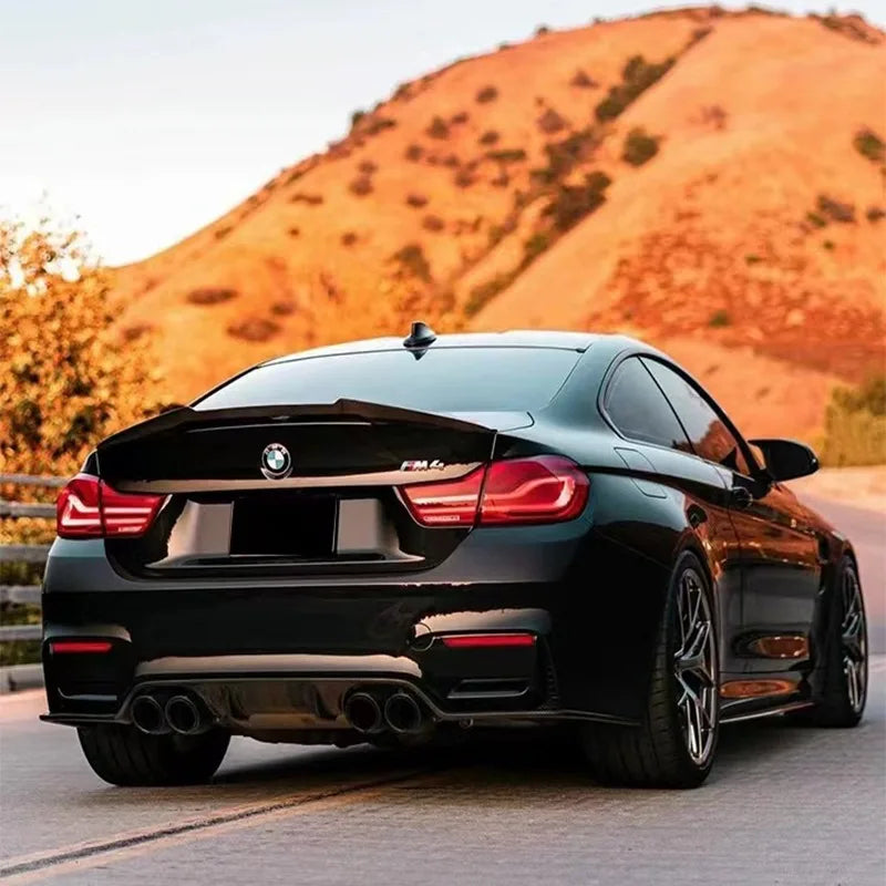 For BMW F82 M4 Coupe 2014-2020 M4 Rear Trunk Boot Lid Lip