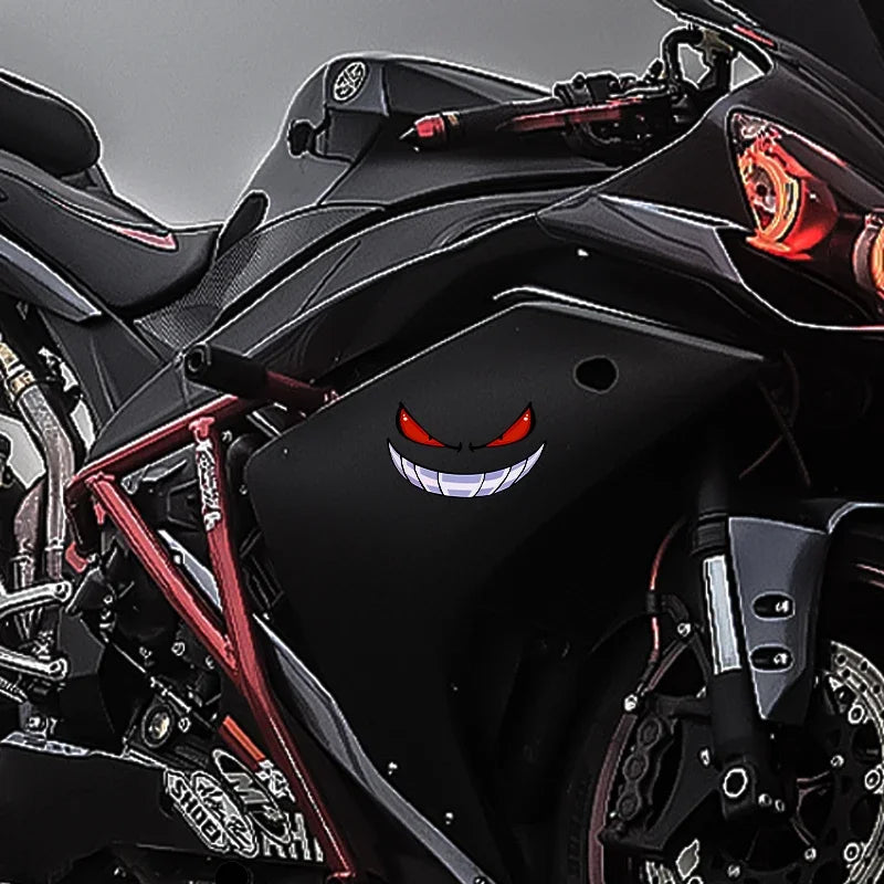 Funny Fun Stickers Devil Sticker Reflective Waterproof Decal