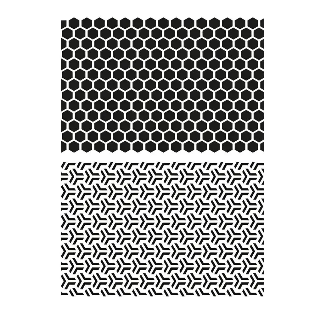 For Most Hexagon Honeycomb Window Decal Sticker Matte Black