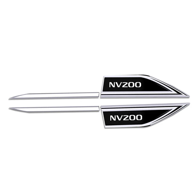 For Nissan NV200 2010-2021 2022 Emblem Fender Blade Decal Badge