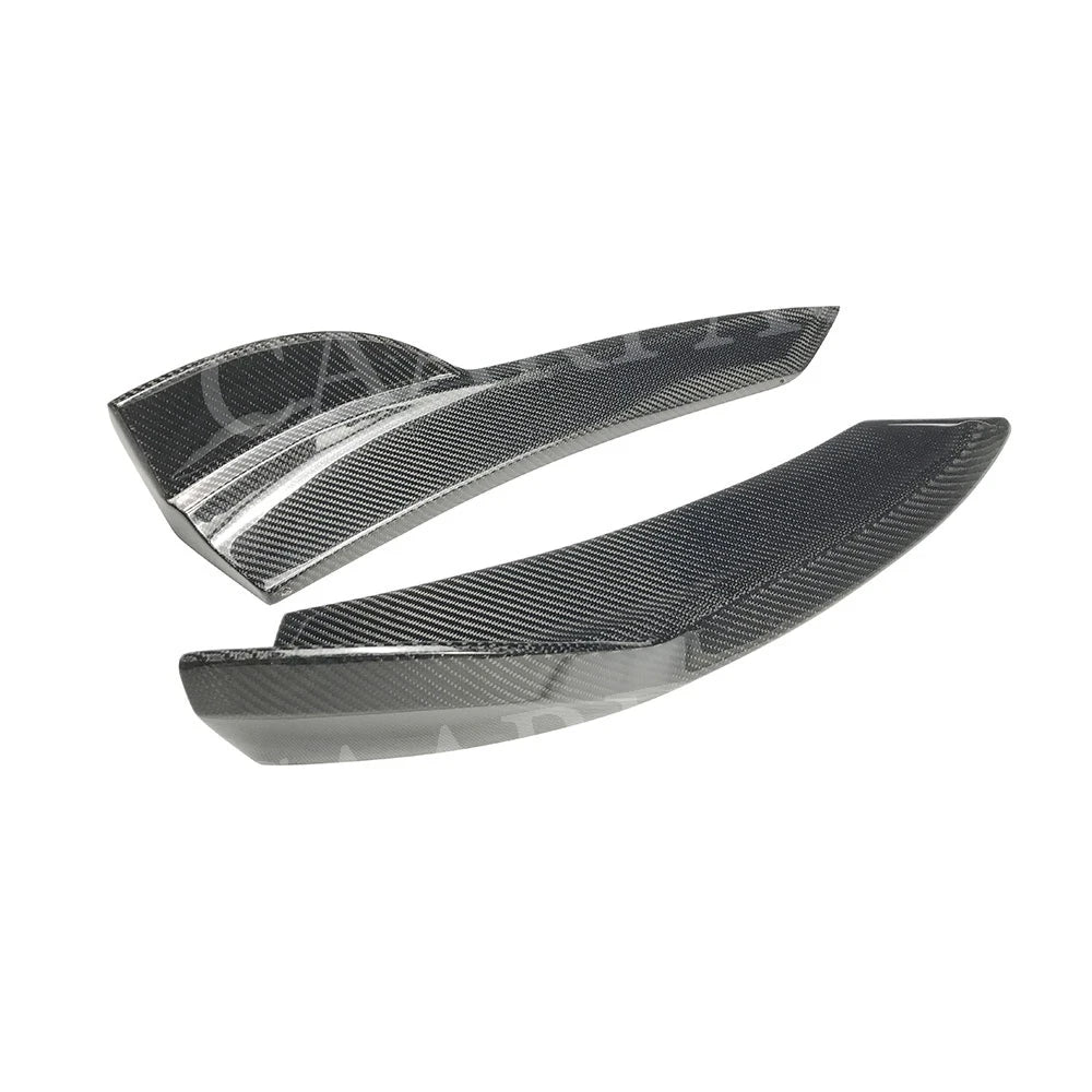 For BMW X5M F85 X6M F86 Carbon Fiber Rear Bumper Lip Splitters