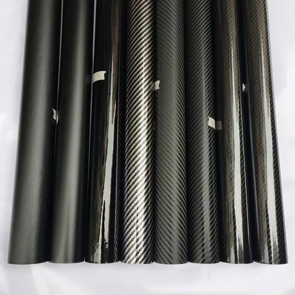 Black Matte Vinyl Glossy Wraps 3D 4D 5D 6D