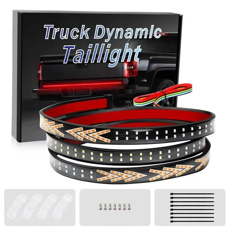 Brake Turn Warning Signal Flexible Strip Rear Tail Running
