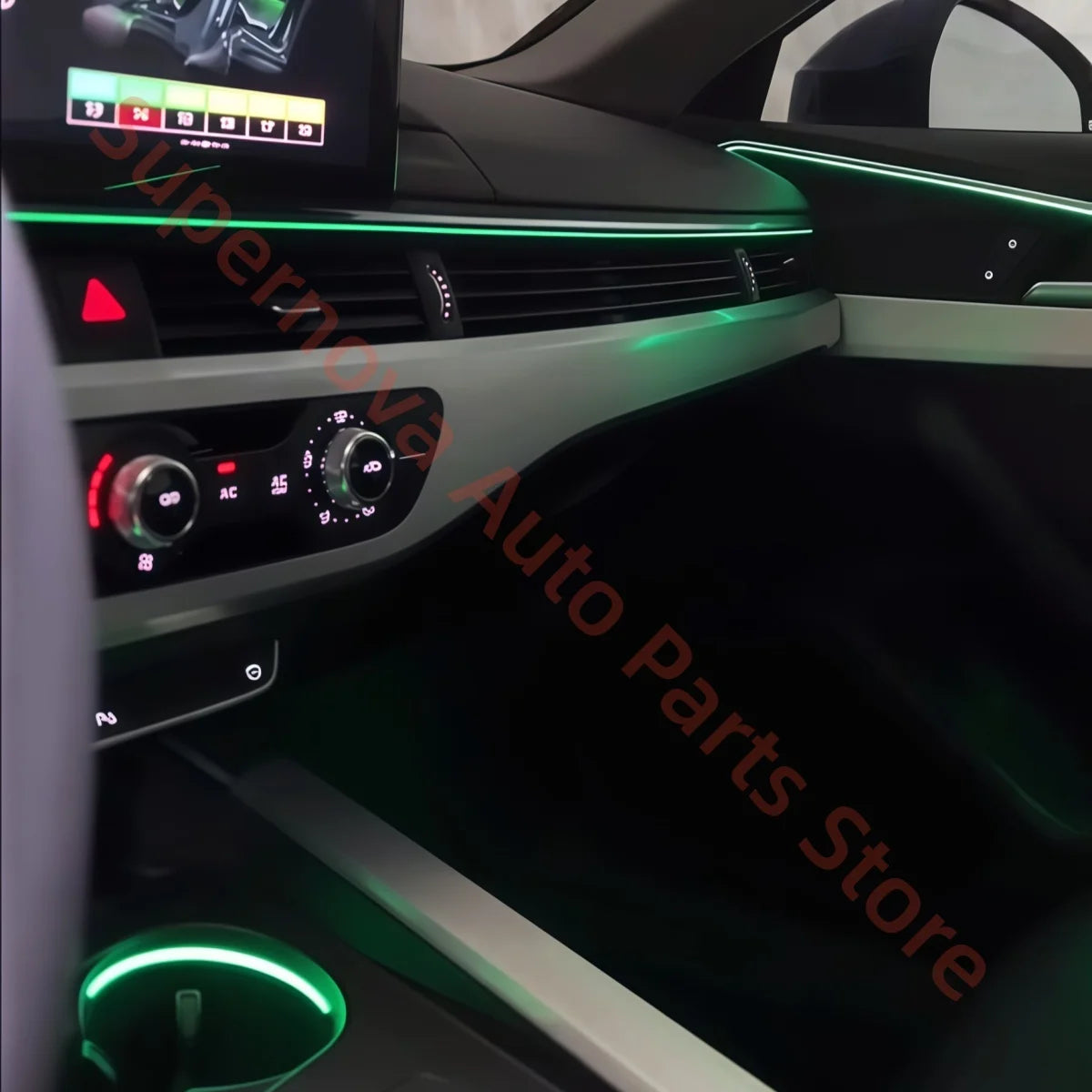 For Audi A5 A4 2017+ Ambient Interior Lighting Upgrade Trim