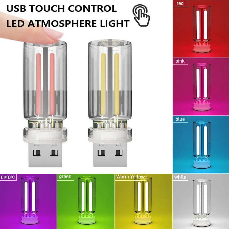 USB Atmosphere Touch Dimmable Filament Bulb Incandescent