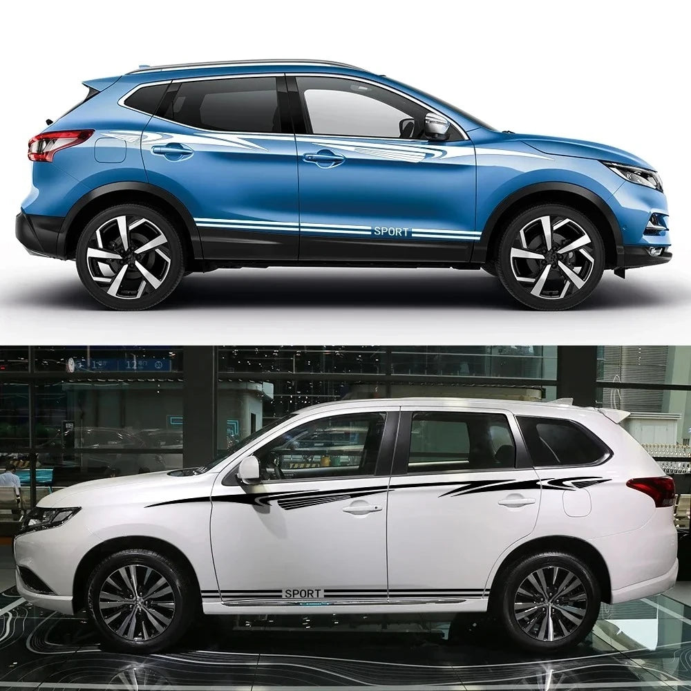 For Nissan Qashqai J10 J11 J12 Body Stickers Personalized 2013