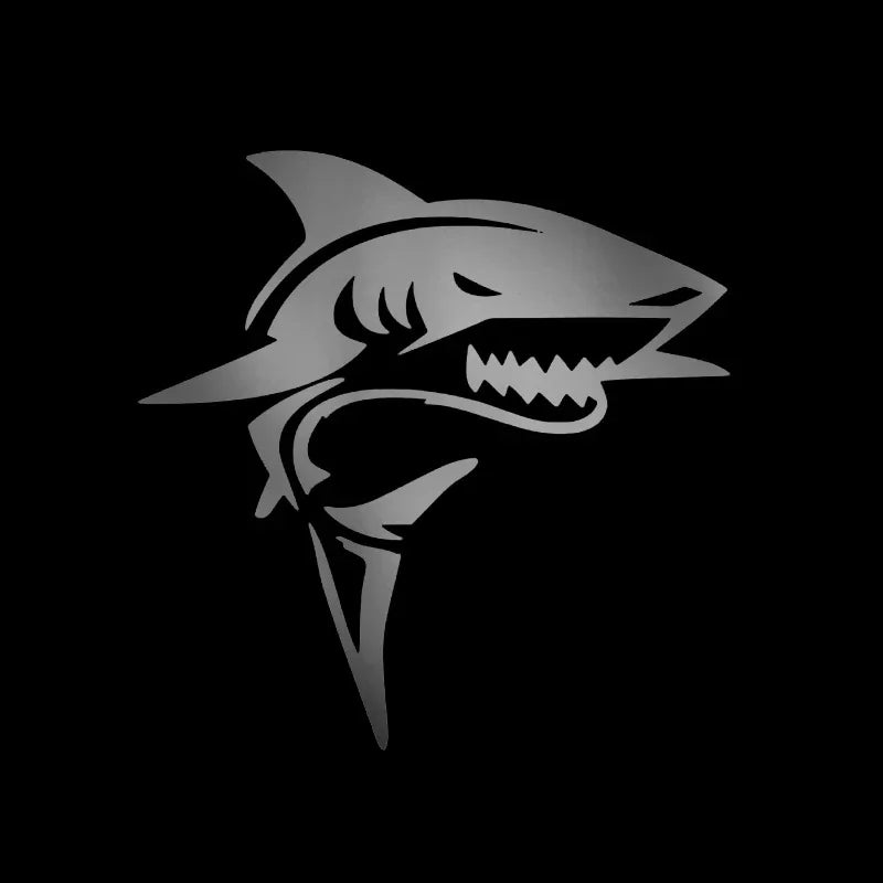 13CM Shark Sticker Stylish Sunscreen Waterproof Custom Stickers