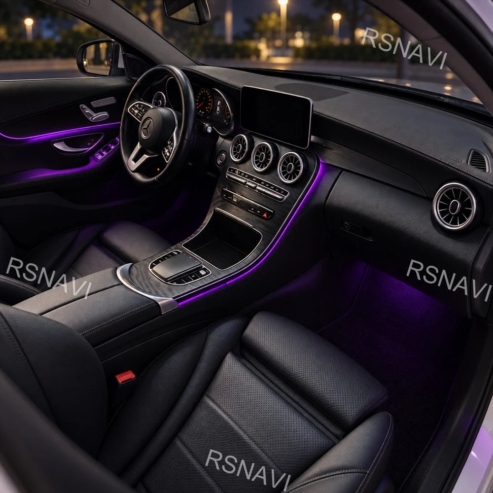 For Mercedes-Benz C-Class W205 Glc X253 64-color Ambient