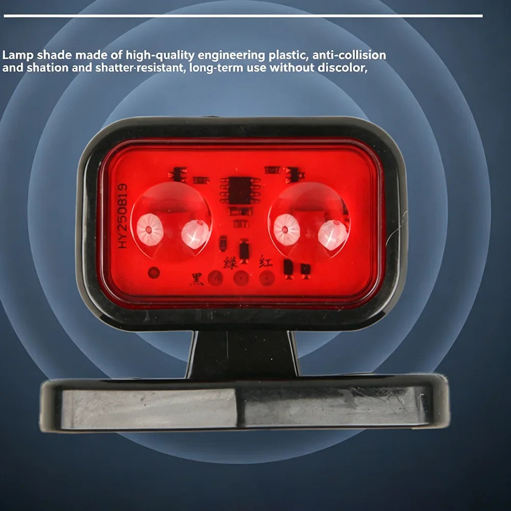 Truck Side Width Dual Color 12 24V Van Warning