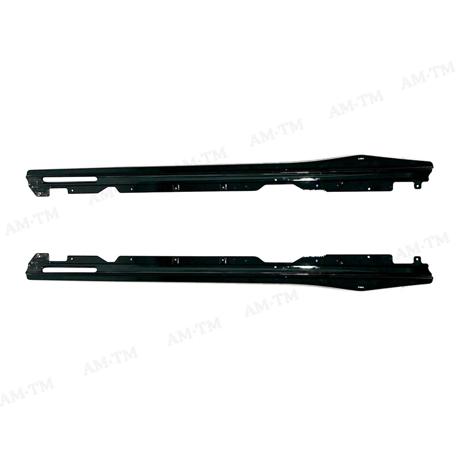 For BMW 3 Series G20 G28 2020-2022 Bright Black Bumper Lip