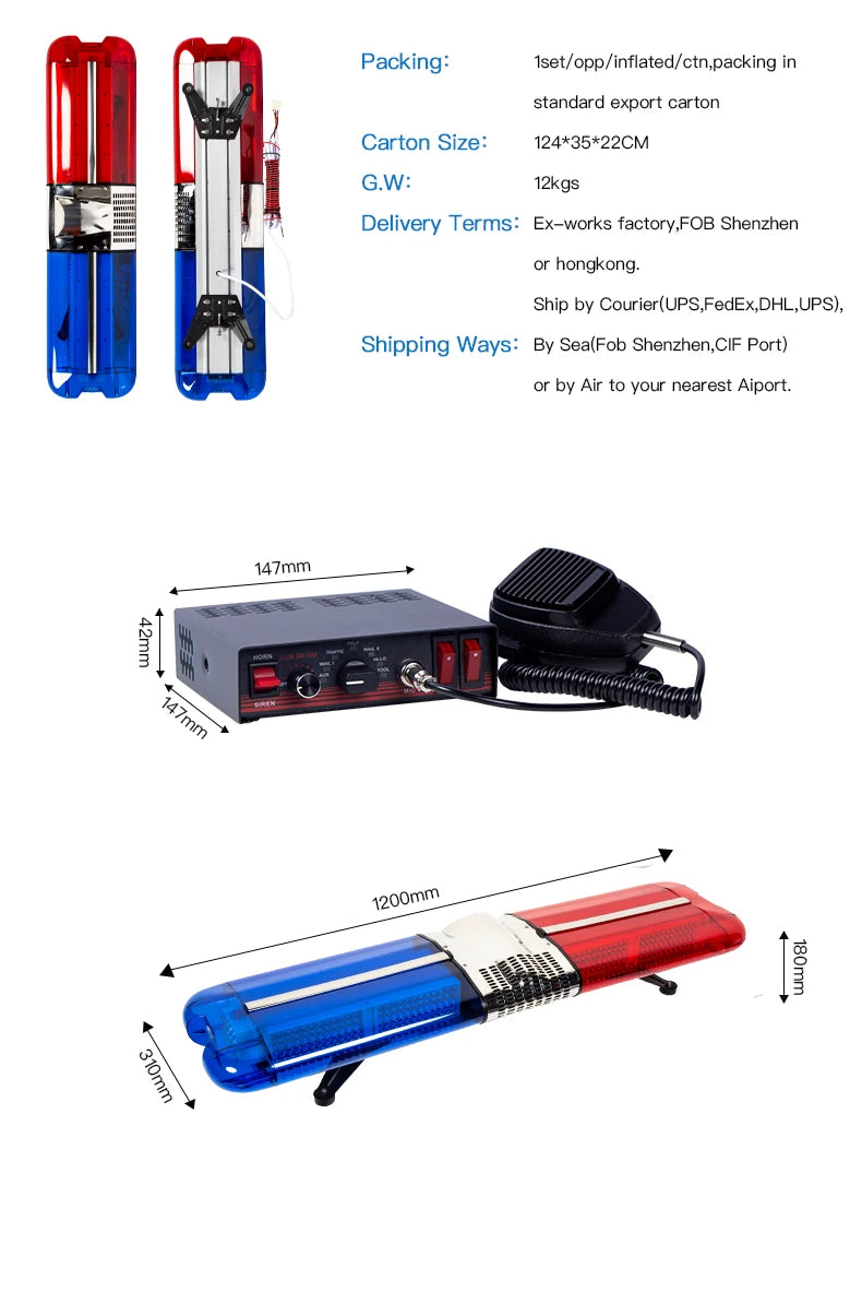 For Emergency Situations Reliable Alerting Flashing Laikesi Red