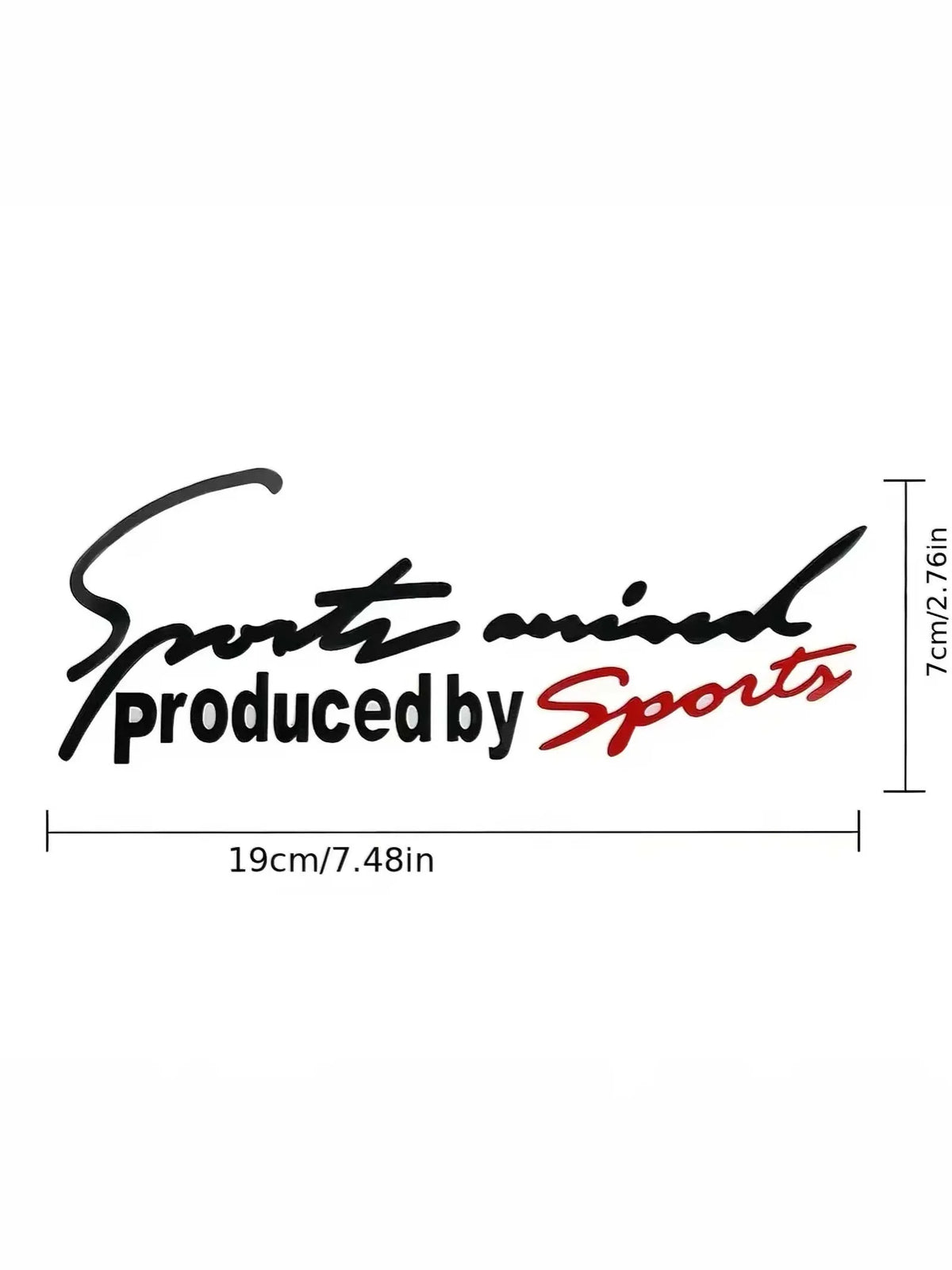 Eyebrow Sticker Sport Letter Sporty Body Decal Personalized Hood