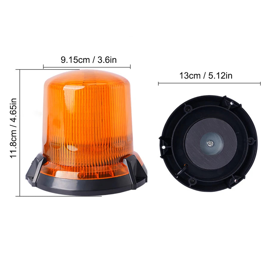 For Vehicles Strobe Rotating Flashing Safety Warning Emergency