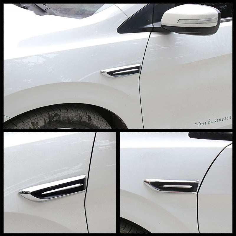 Body False Wind Mouth Side Modification Electroplated Mesh Blade