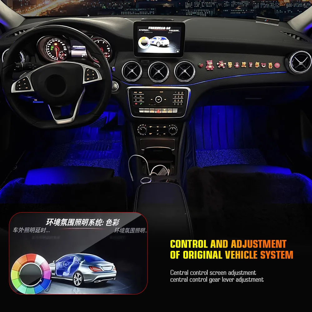 For Mercedes-Benz A Cla Gla W176 W117 W156 Air Vents 12 Colors