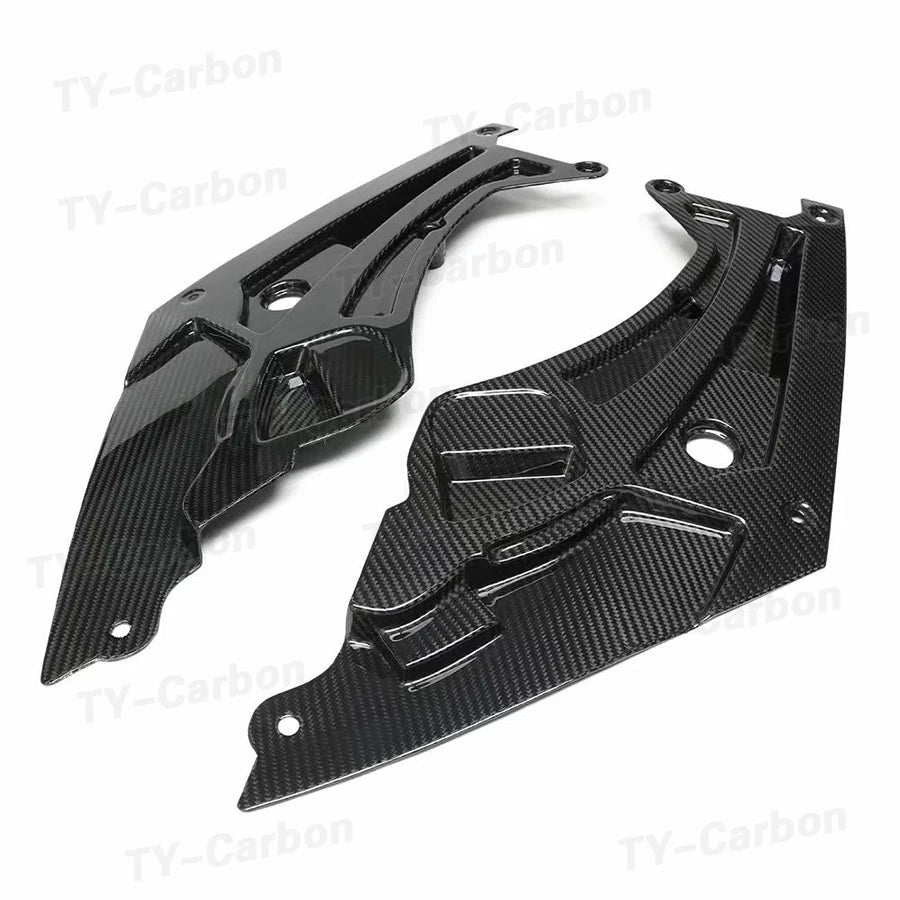 For BMW M3 G80 G81 M4 Dry Carbon Fiber Engine Compartment Trim