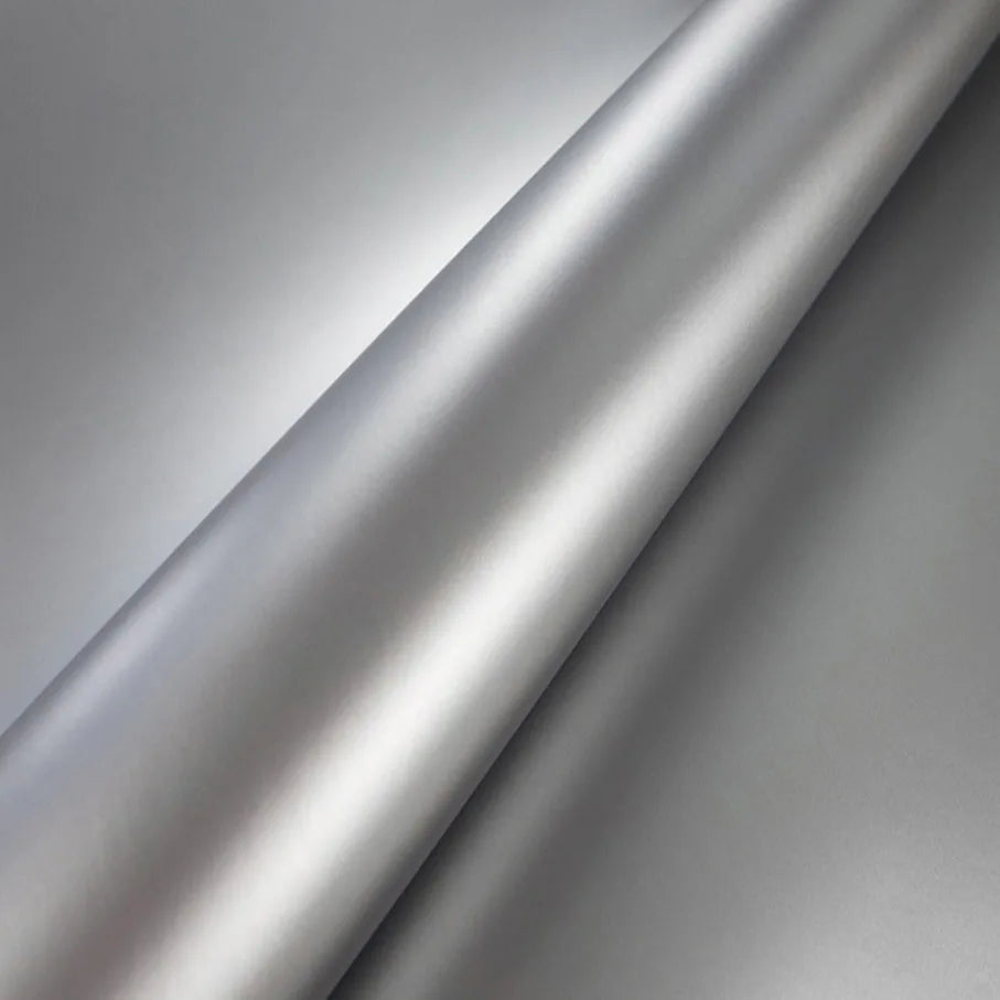 Premium Matt Silver Matte Body Sticker Decal Self Adhesive