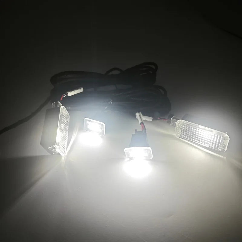 For Audi A3 8V 2013-2016 LED 1SET Footwell Foot Wire Harness