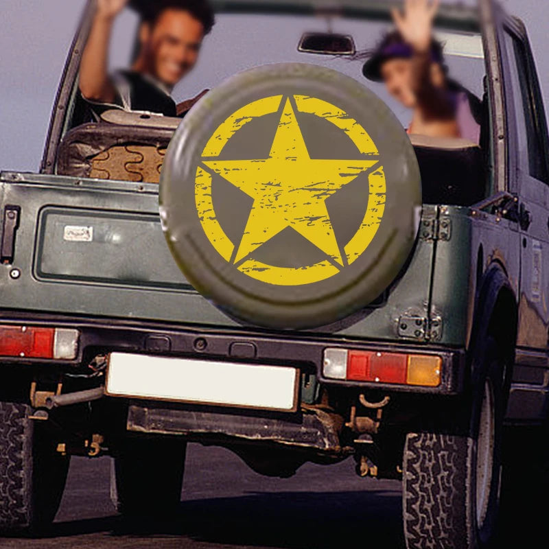 For Jeep Sticker Large Hood Graphic 50CM Big Star Graphic