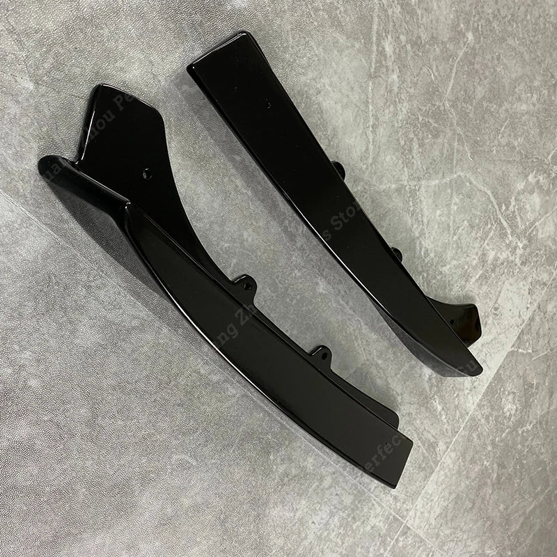 For BMW 3 Series F30 M Rear Bumper Diffuser Side Splitters Gloss